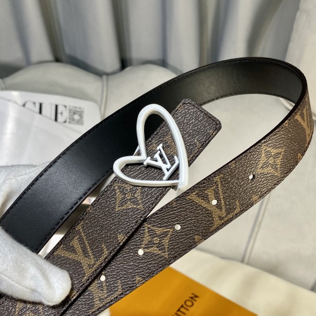 Louis Vuitton Mens Womens Belt Luxury Brand Design Fashion Type LV INITIALES 30MM REVERSIBLE BELT with Original Box M0565V Whatapp