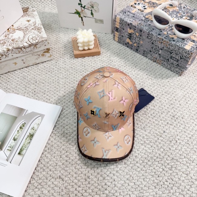 Louis Vuitton Womens Mens Cap Baseball Hat Luxury Brand with Original Box