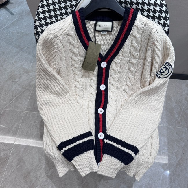 Gucci Cardigan Men Womens Knit Cardigan Luxury Brand Womens Knitwear Top Quality Whatapp