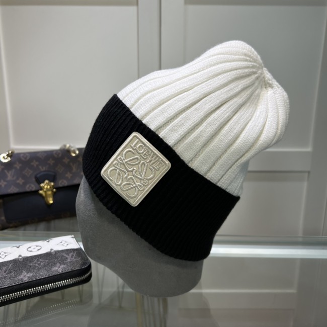 Loewe Men Womens Knit Hat Luxury Brand Design Loewe Hats with Original Box