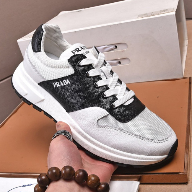 Prada Mens Shoes Sneakers Casual Shoes for Men Luxury Brand Breathable Fashion Sneakers with Original Box Whatapp