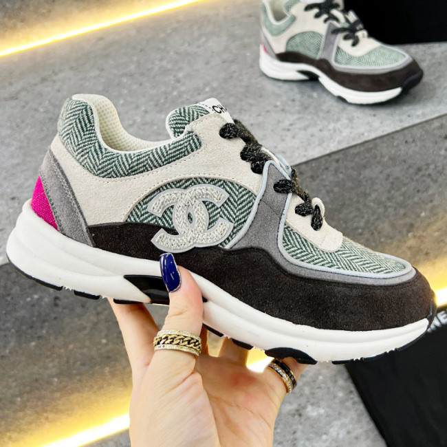 Chanel Women Shoes Sneakers Luxury Brand Sports Shoes Breathable Design with Original Box Whatapp