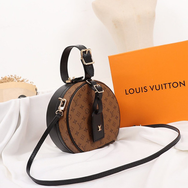 Louis Vuitton Womens BagLouis Vuitton Womens Bags Shoulder Bag Luxury Brand PETITE BOITE CHAPEAU Monogram Messenger Bags for Women Whatapp