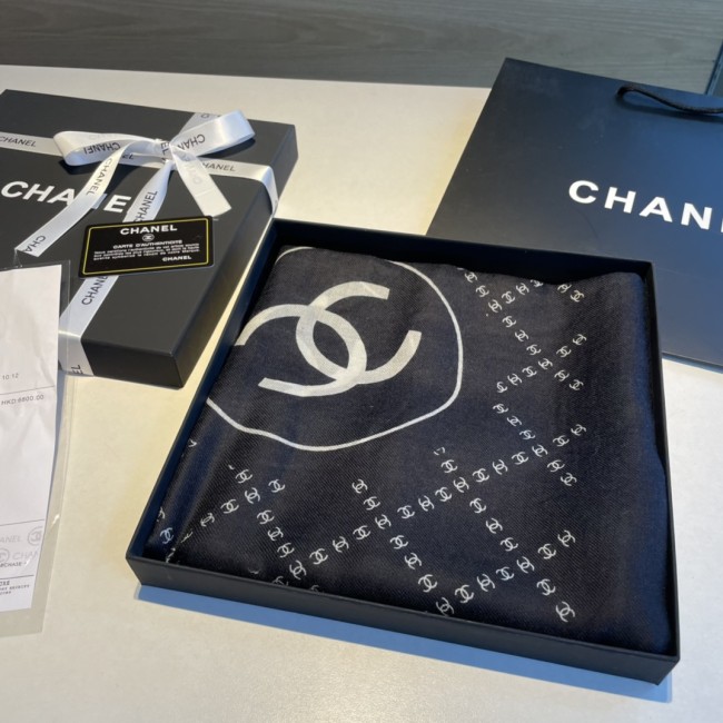 Chanel Scarves Womens Fashion Scarf with Original Box Whatapp