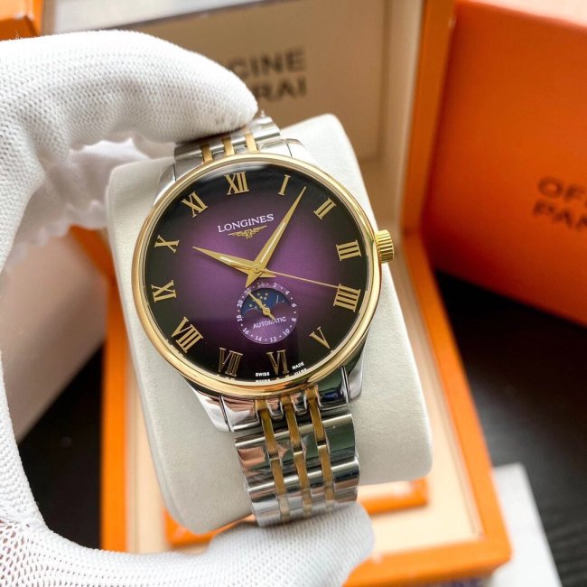 Longines Watch Luxury Brand Design Fashion Type with Original Box Whatapp