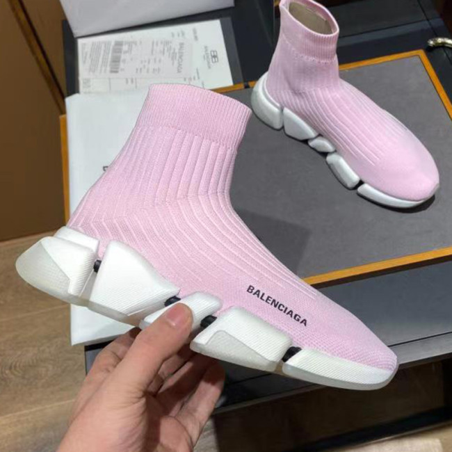 Balenciaga Womens Shoes Breathable Luxury Brand Fashion WOMEN'S SPEED SNEAKER 2.0 with Original Box Speed Sneakers Whatapp