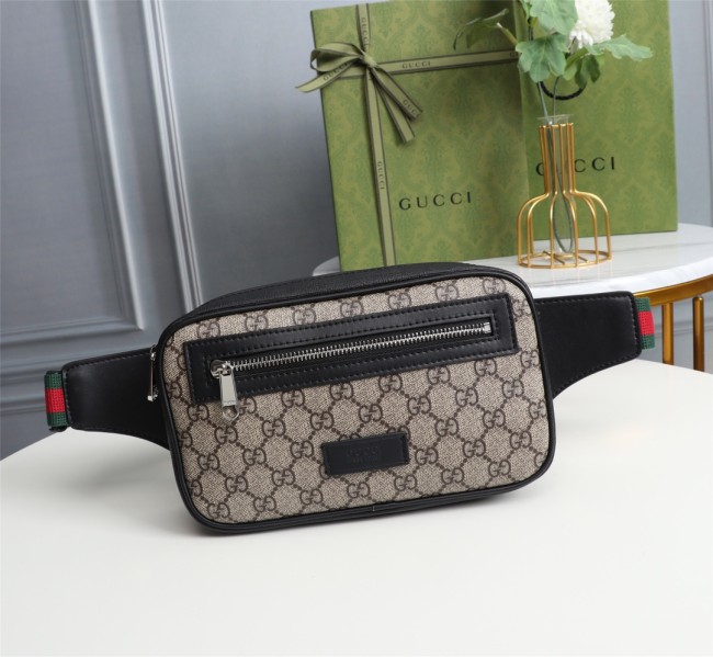 Gucci Mens Bags Crossbody Belts Bags Luxury Brand GG Supreme Canvas Bags for Men with Original Box Whatapp