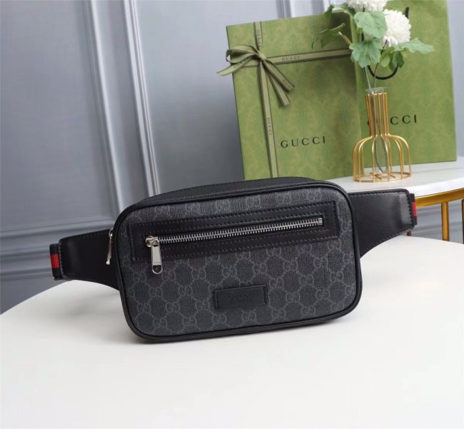 Gucci Mens Bags Crossbody Belts Bags Luxury Brand 474293 K9RRN 1095 GG Supreme Canvas Bags for Men with Original Box Whatapp