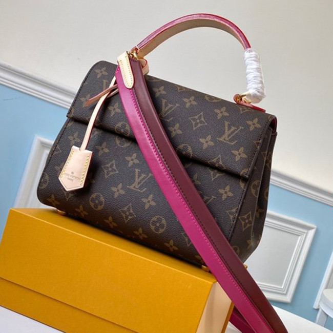 Louis Vuitton Womens Bags Luxury Brand Fashion Type Cluny MM Bags M42738 Whatapp