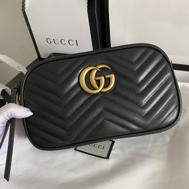 Gucci Womens Bags GG Marmont small matelassé shoulder bag Luxury Brand with Original Box 447632 DTD1T 1000 Whatapp