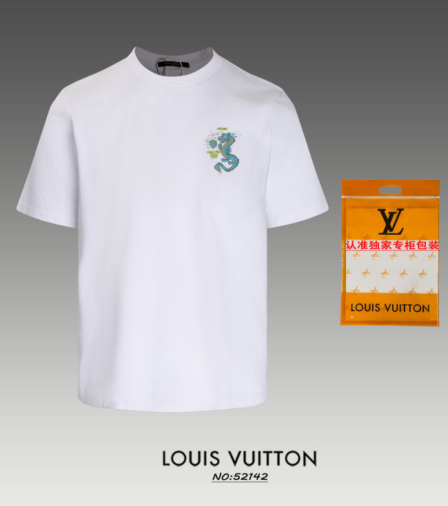 Louis Vuitton Luxury Brand Men Womens Short Sleeve T-Shirt Whatapp