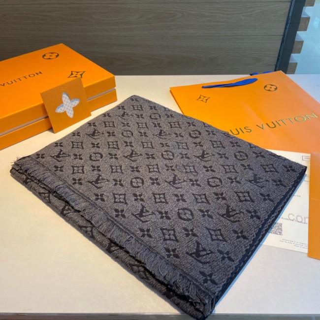 Louis Vuitton Scarves Men Womens Fashion Scarf with Original Box Whatapp