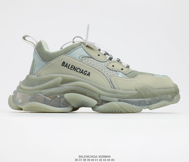 Balenciaga Womens Shoes Sneakers Luxury Brand Triple S Sneaker with Original Box 3028M49 Whatapp