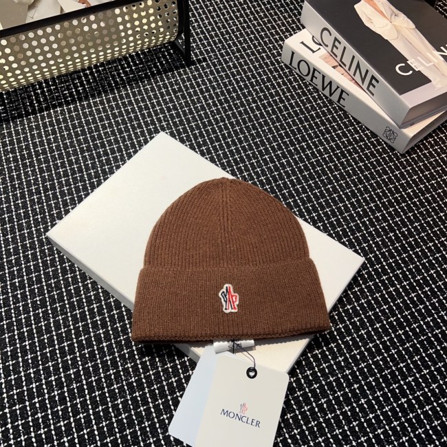 Moncler Mens Womens Hats Luxury Brand Design Moncler Knit Hat with Original Box