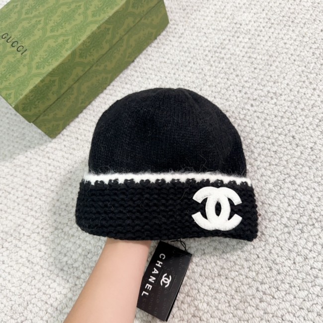 Chanel Men Womens Hats Luxury Brand Knit Hat with Original Box