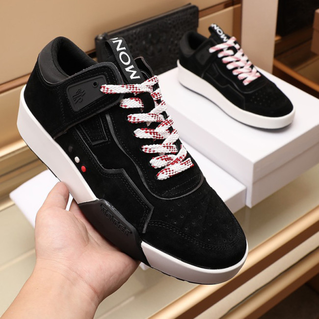 Moncler Men Shoes Sneakers Fashion Designers Luxury Brand Sports Shoes for Men Breathable with Original box Whatapp