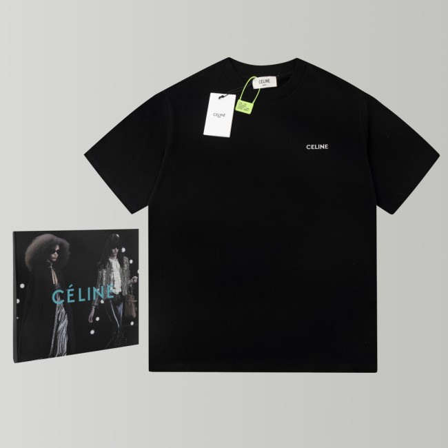 Celine Luxury Brand Women Mens Short Sleeve T-Shirt Whatapp