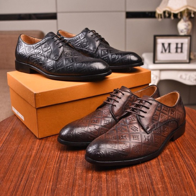 Louis Vuitton Men Shoes Business Luxury Brand LV Dress Shoes with Original Box Whatapp