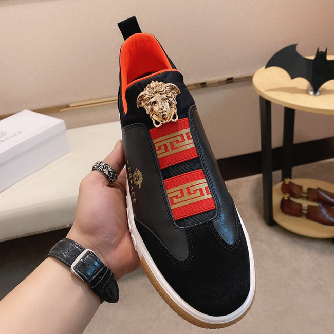 Versace Men Shoes Fashion Design Luxury Brand Whatapp