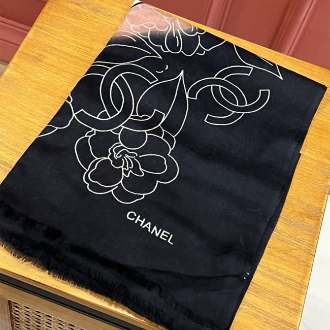 Chanel Scarves Womens Fashion Scarf with Original Box Whatapp