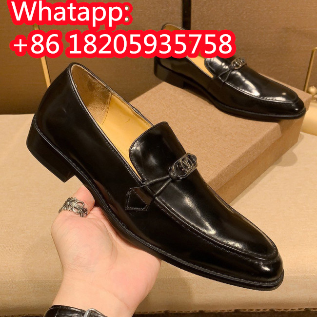 Louis Vuitton Men Shoes Business Luxury Brand LV Dress Shoes with Original Box Whatapp