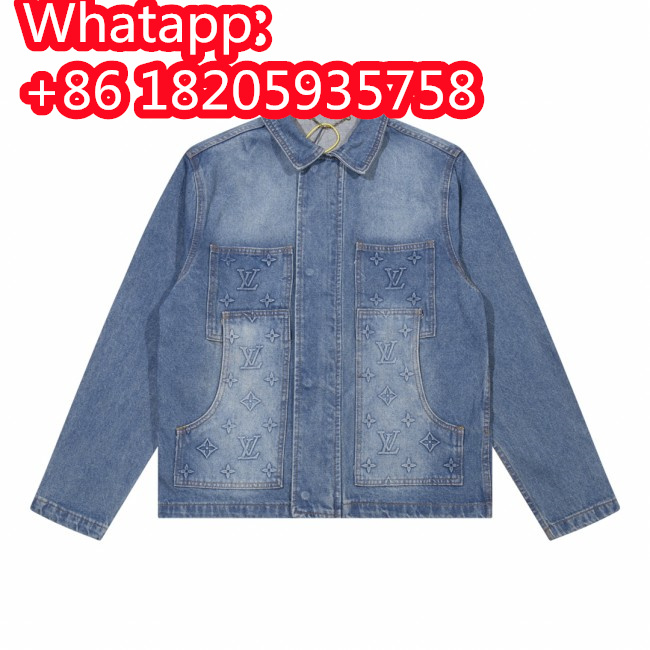 Louis Vuitton Men Womens Jackets Denim Luxury Brand Mens Jackets Top Quality Whatapp