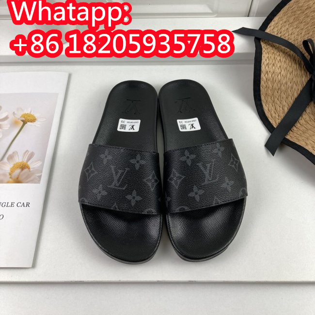 Louis Vuitton Men Womens Shoes Fashion Sandals WATERFRONT MULE Whatapp