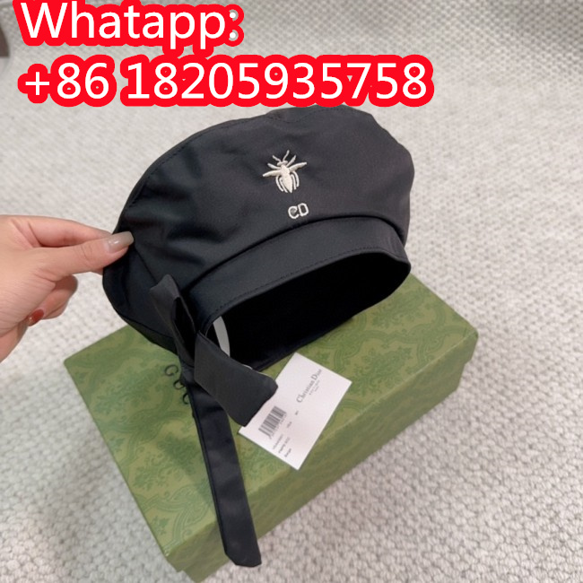 Dior Womens Beret Hat Luxury Brand Design Dior Cap with Original Box