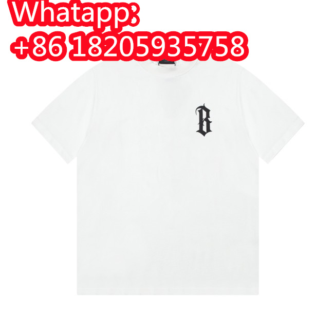 Balenciaga Luxury Brand Women Mens Short Sleeve T-Shirt Whatapp