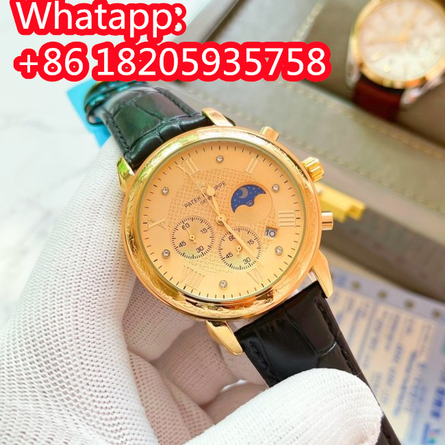 Patek Philippe Watch Luxury Brand Design Fashion Type with Original Box Whatapp