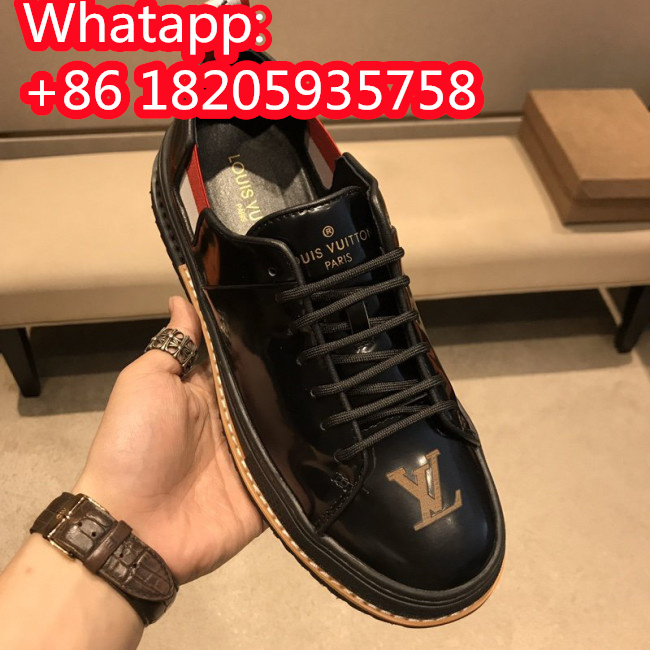 Louis Vuitton Mens Shoes Luxury Brand Derby Whatapp