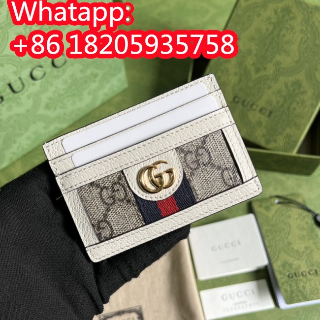 Gucci Mens Womens Wallets Bags Coin Purse Card Holder Luxury Brand GG Marmont leather money clip with Original Box 523159 Whatapp