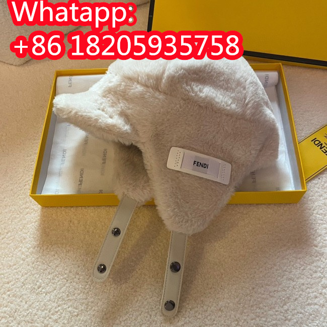 Fendi Womens Knit Hat Luxury Brand Design Fendi Cap with Original Box