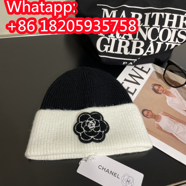 Chanel Men Womens Hats Luxury Brand Knit Hat with Original Box