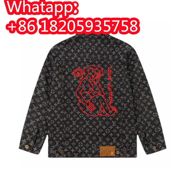 Louis Vuitton Men Womens Jackets Denim Luxury Brand Mens Jackets Top Quality Whatapp