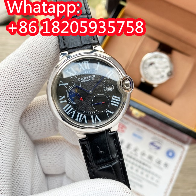 Cartier Mens Watch Luxury Brand Design Fashion Type with Original Box Whatapp