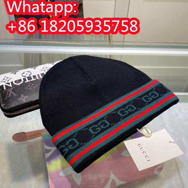 Gucci Men Womens Cap Knit Hat Luxury Brand with Original Box