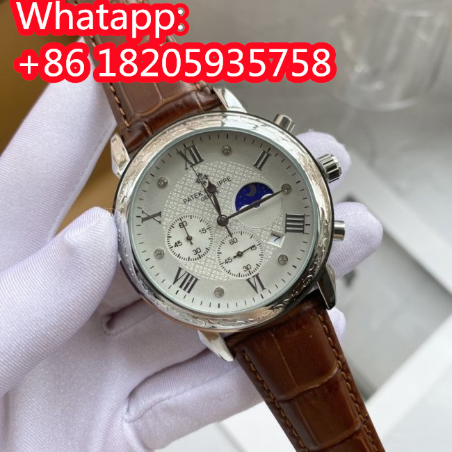 Patek Philippe Watch Luxury Brand Design Fashion Type with Original Box Whatapp