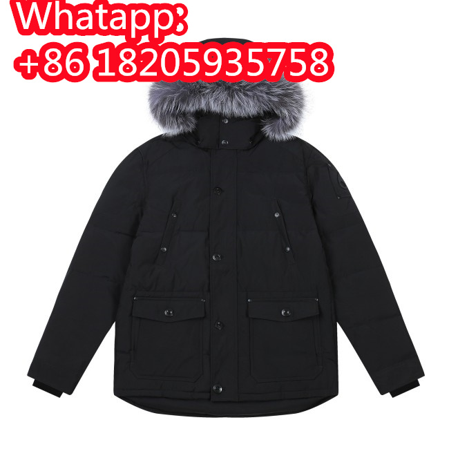 Moose Knuckles Design Mens Womens Winter Windprood Down Jackets Keep Warm 90% White Duck Down Thick Whatapp