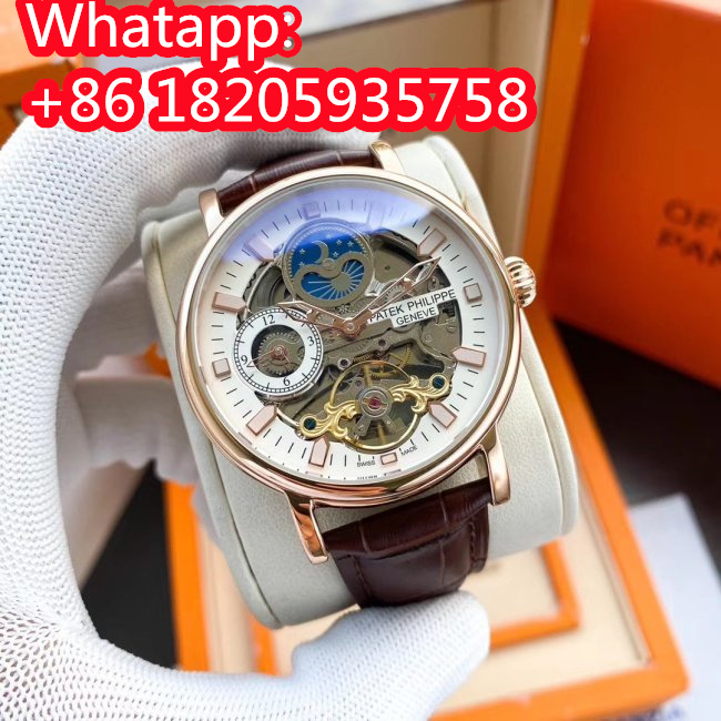 Patek Philippe Watch Luxury Brand Design Fashion Type with Original Box Whatapp