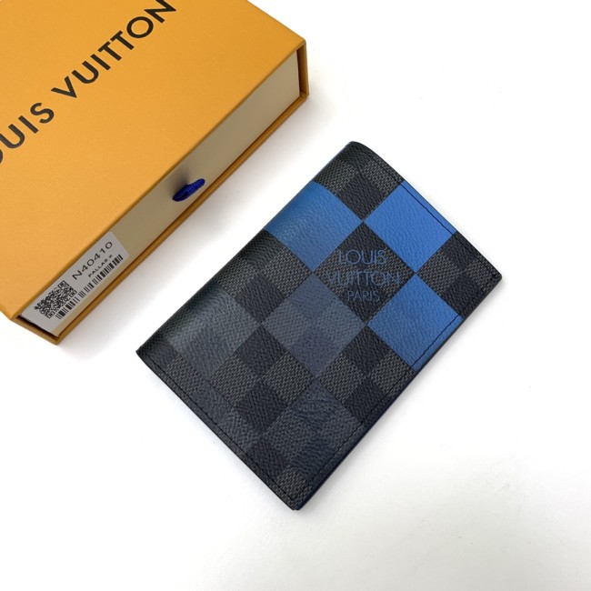 Louis Vuitton Mens Bags Wallets Clutch Luxury Brand Fashion Type PASSPORT COVER N60410 with Original Box Whatapp