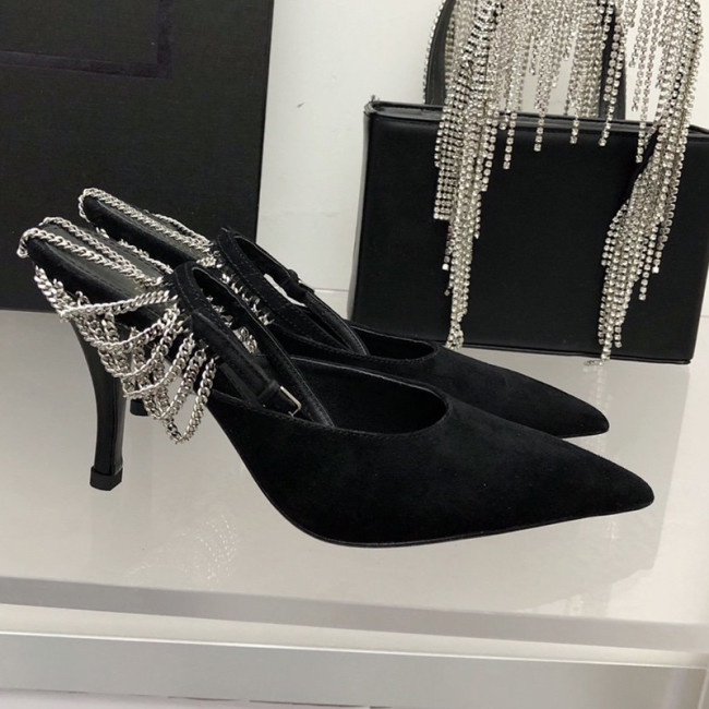 Saint Laurent YSL Womens Shoes Pumps Luxury Brand Fashion Shoes For Wedding or Party with Original box 8cm Heel Whatapp