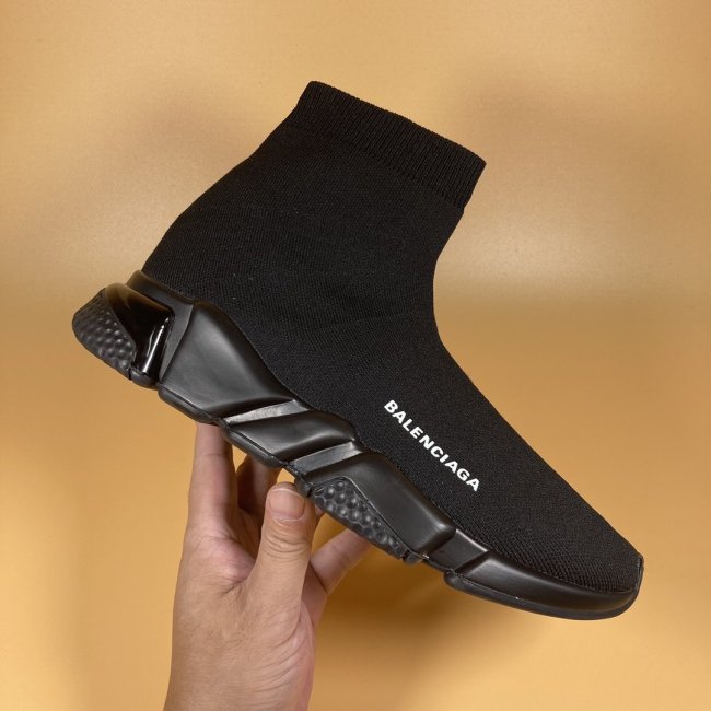 Balenciaga Men Shoes Sneakers Breathable Design Luxury Brand MEN'S SPEED 2.0 SNEAKER IN BLACK with Original Box Speed Sneakers Whatapp