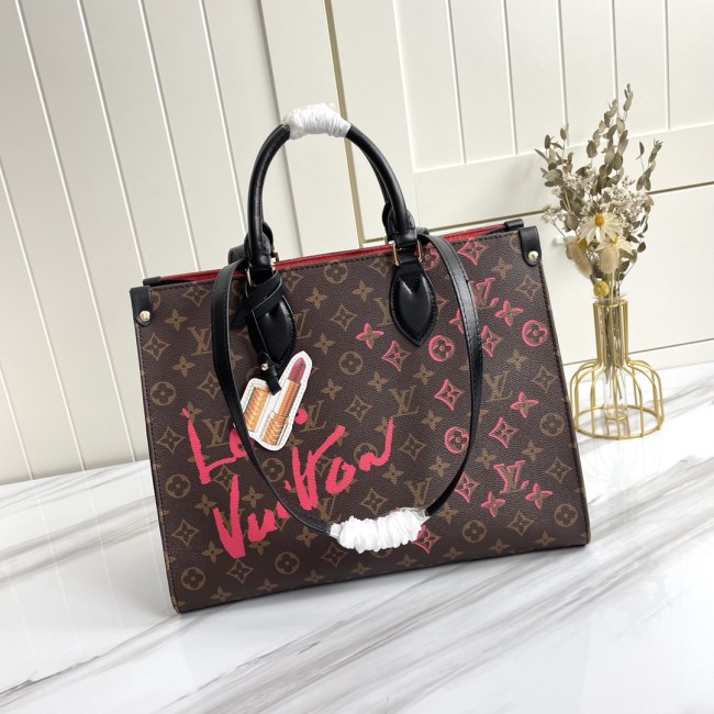 Louis Vuitton Womens Bags Handbags ONTHEGO MM Luxury Brand M45888 Monogram Canvas leather Whatapp