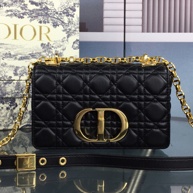 Dior Womens Bags Crossbody Bag LARGE DIOR CARO BAG Luxury Brand Cannage Calfskin with Original Box Whatapp