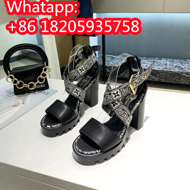 Louis Vuitton Womens Shoes Sandal 9cm Whatapp