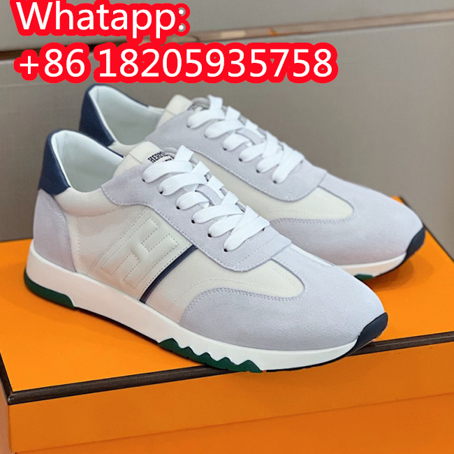 Hermes Mens Casual Shoes Fashion Sneakers Luxury Brand with Original Box Whatapp