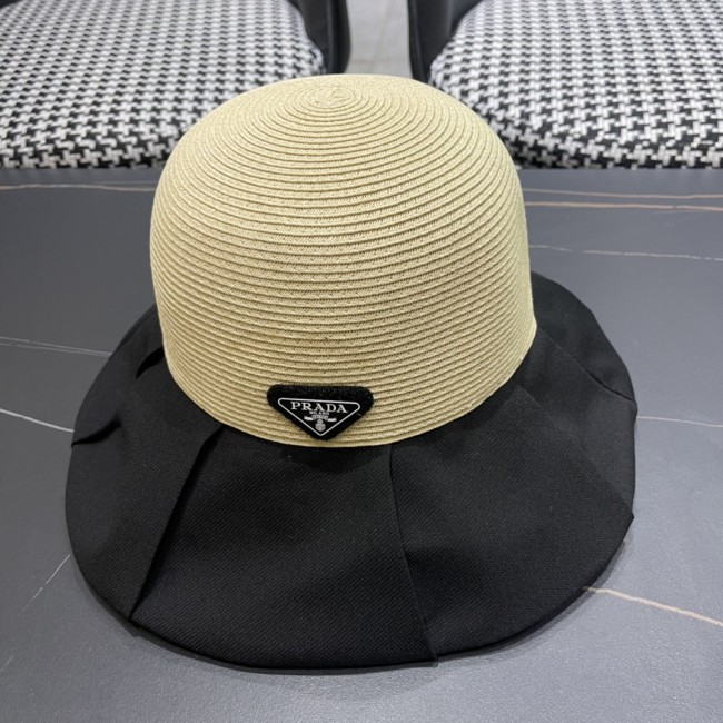 Prada Womens Hats Luxury Brand Design Prada Bucket Hat with Original Box