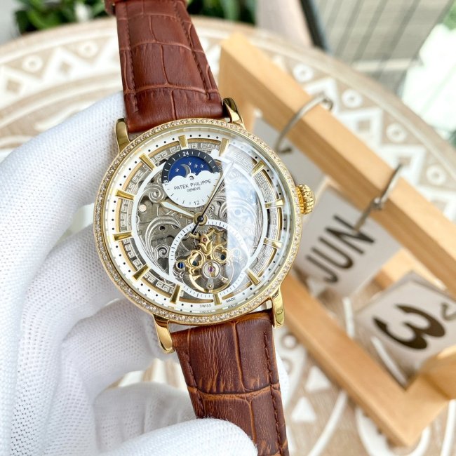 Patek Philippe Watch Luxury Brand Design Fashion Type with Original Box Whatapp