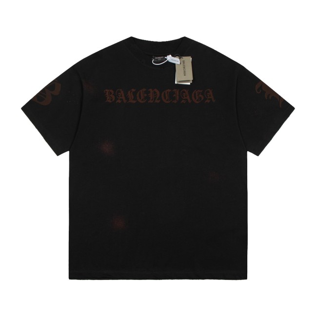 Balenciaga Luxury Brand Women Mens Short Sleeve T-Shirt Whatapp